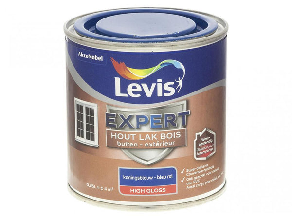 Levis Expert Wood outdoor Painting High Gloss 0,25L 6845 Royal Blue