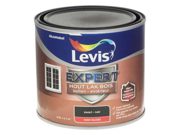 Levis Expert Wood outdoor Painting High Gloss 0,25L 7900 black